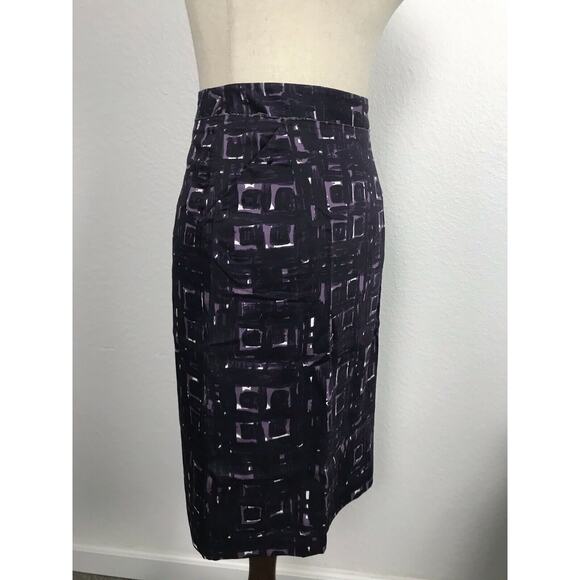 Milly New York Print Pencil Straight Skirt - Picture 5 of 7